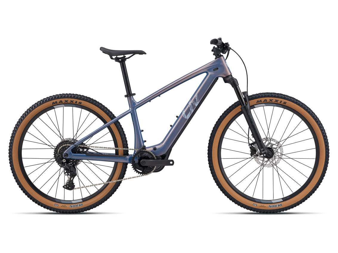 liv Tempt E+ electric bike, side profile on white background