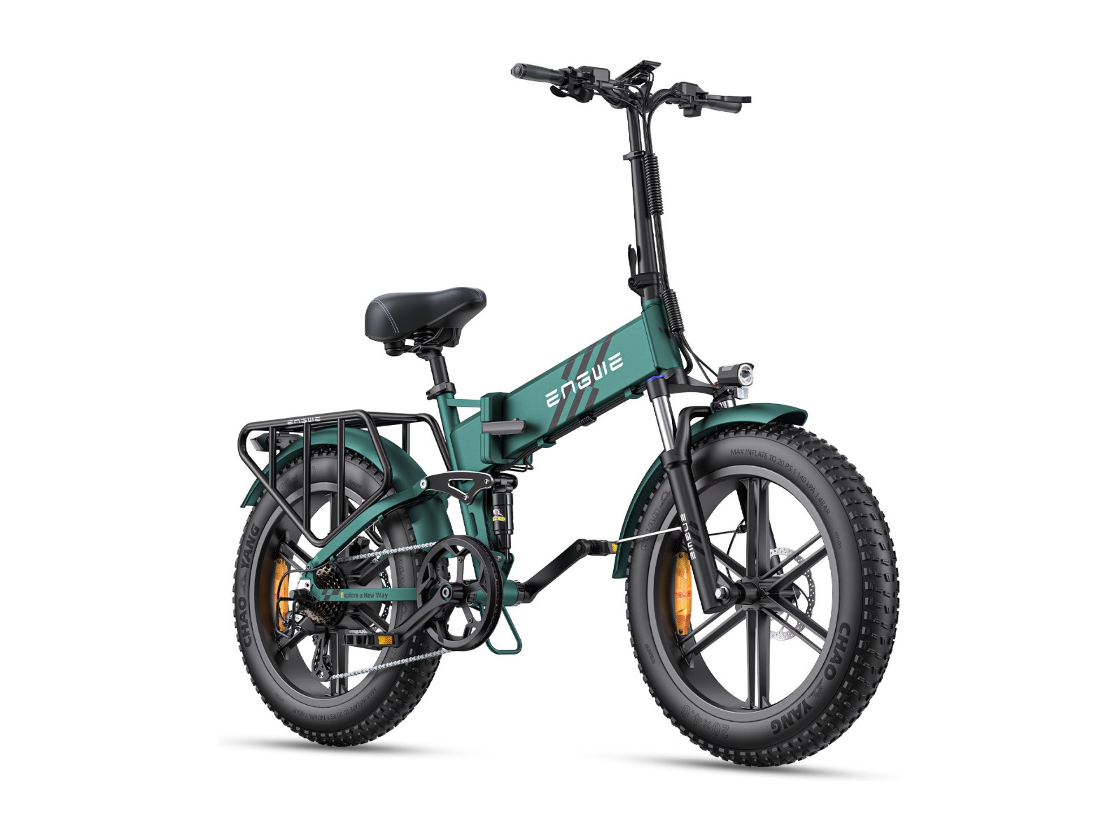 Engwe EP2-Pro E-Bike Review, fat tyres and 60km of range